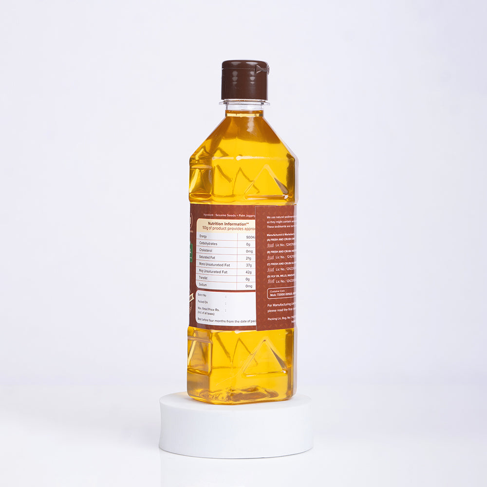 Wood Pressed Sesame Oil